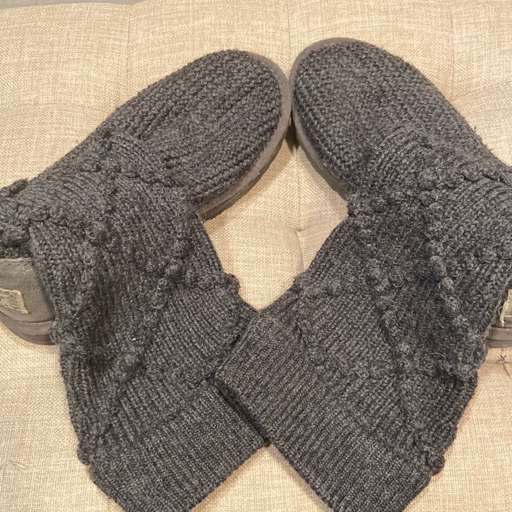 Woman’s Ugg Sweater Boots classic cardi